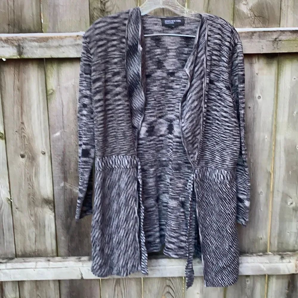 Jones New York Tie up cardigan sz. M